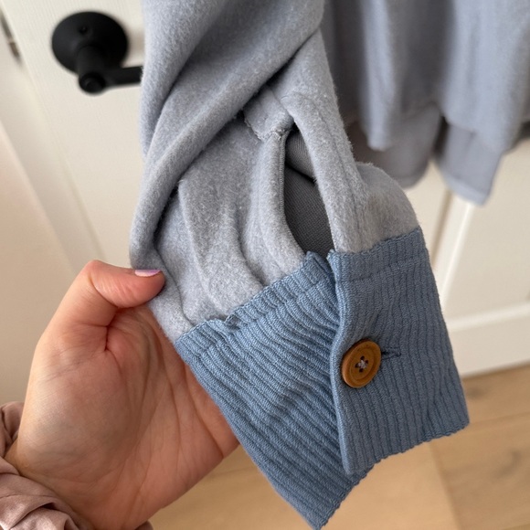 Free People Corie corduroy fleece hoodie - Picture 6 of 11